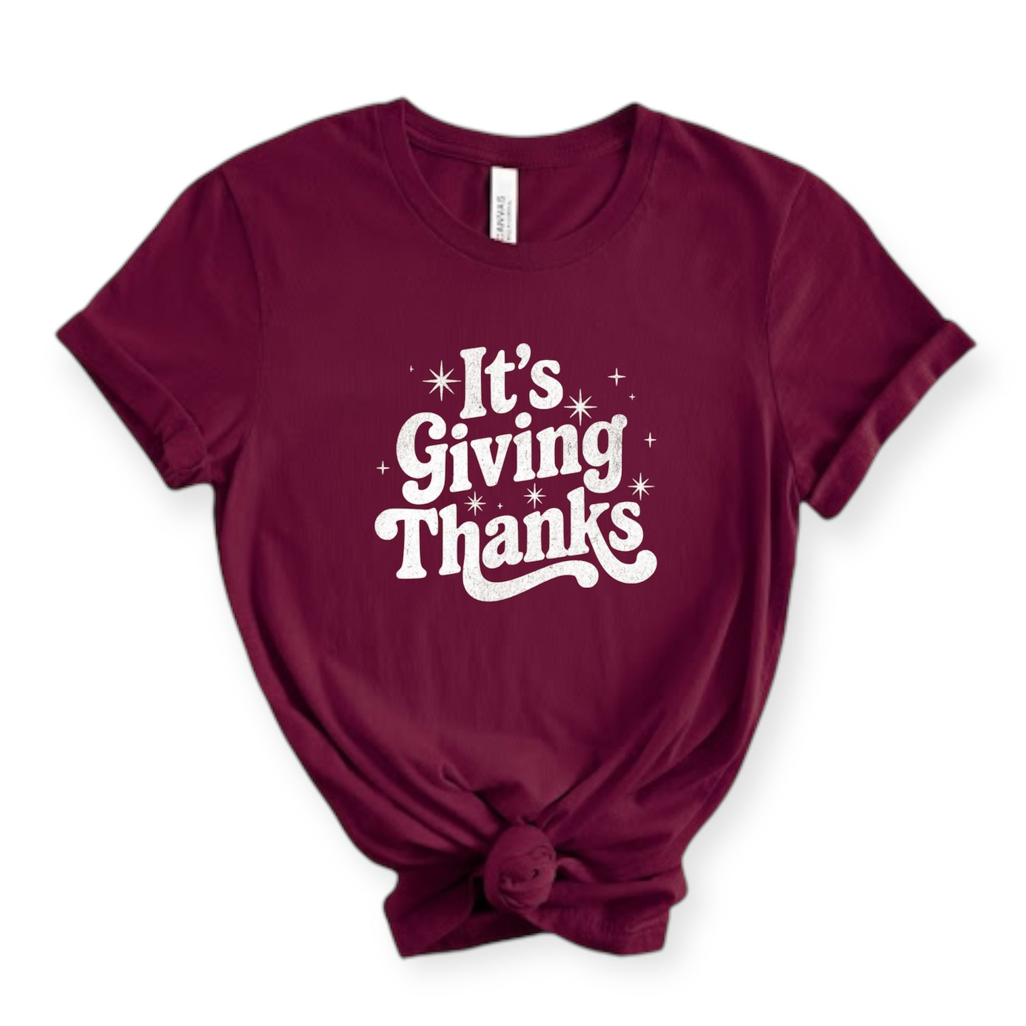 It’s Giving Thanks! (Maroon)