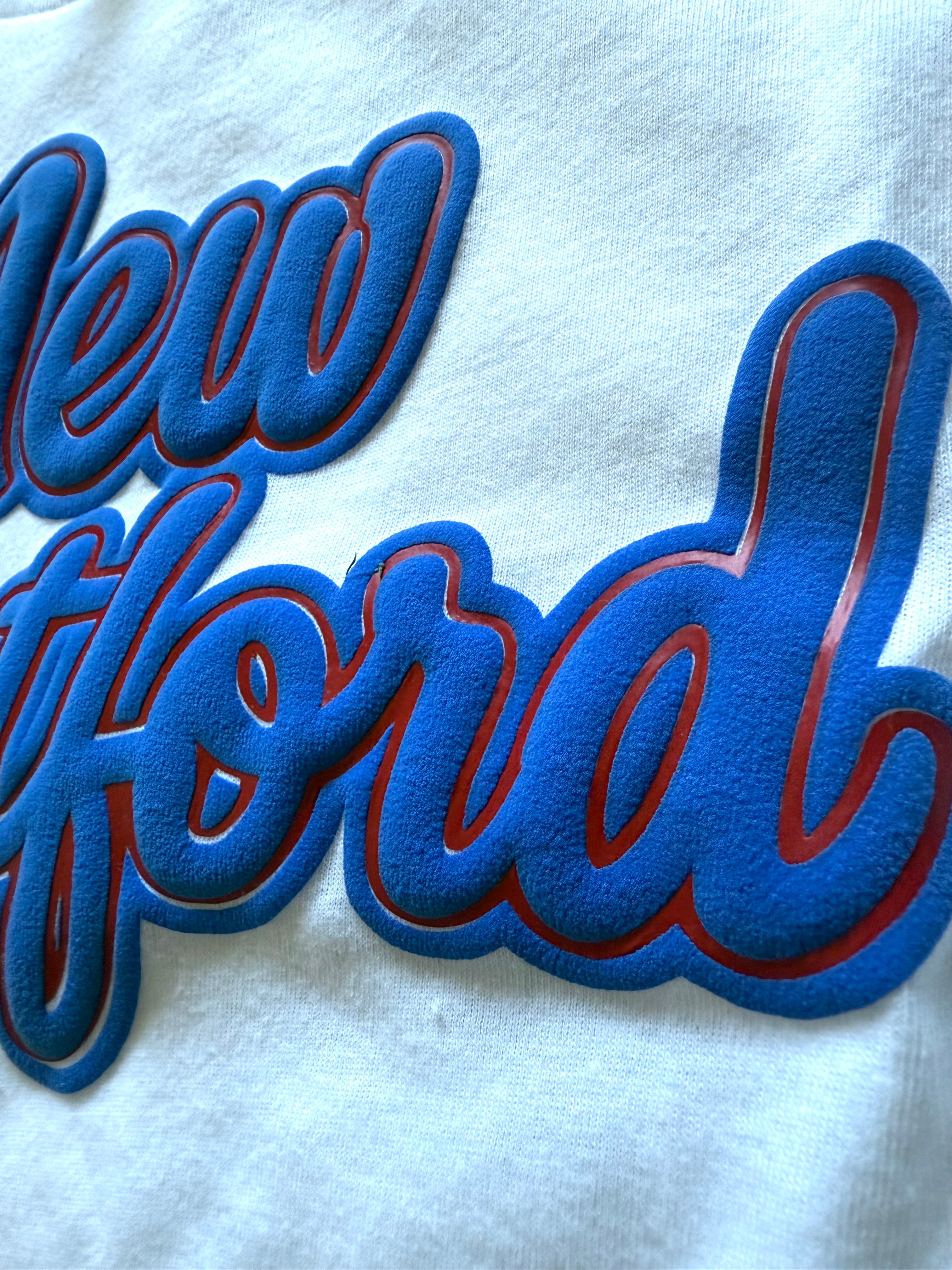 New Hartford Outline Puff BLUE