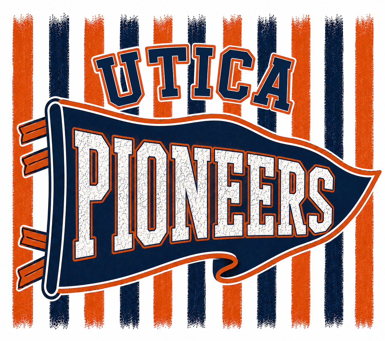 Utica Pioneers Striped
