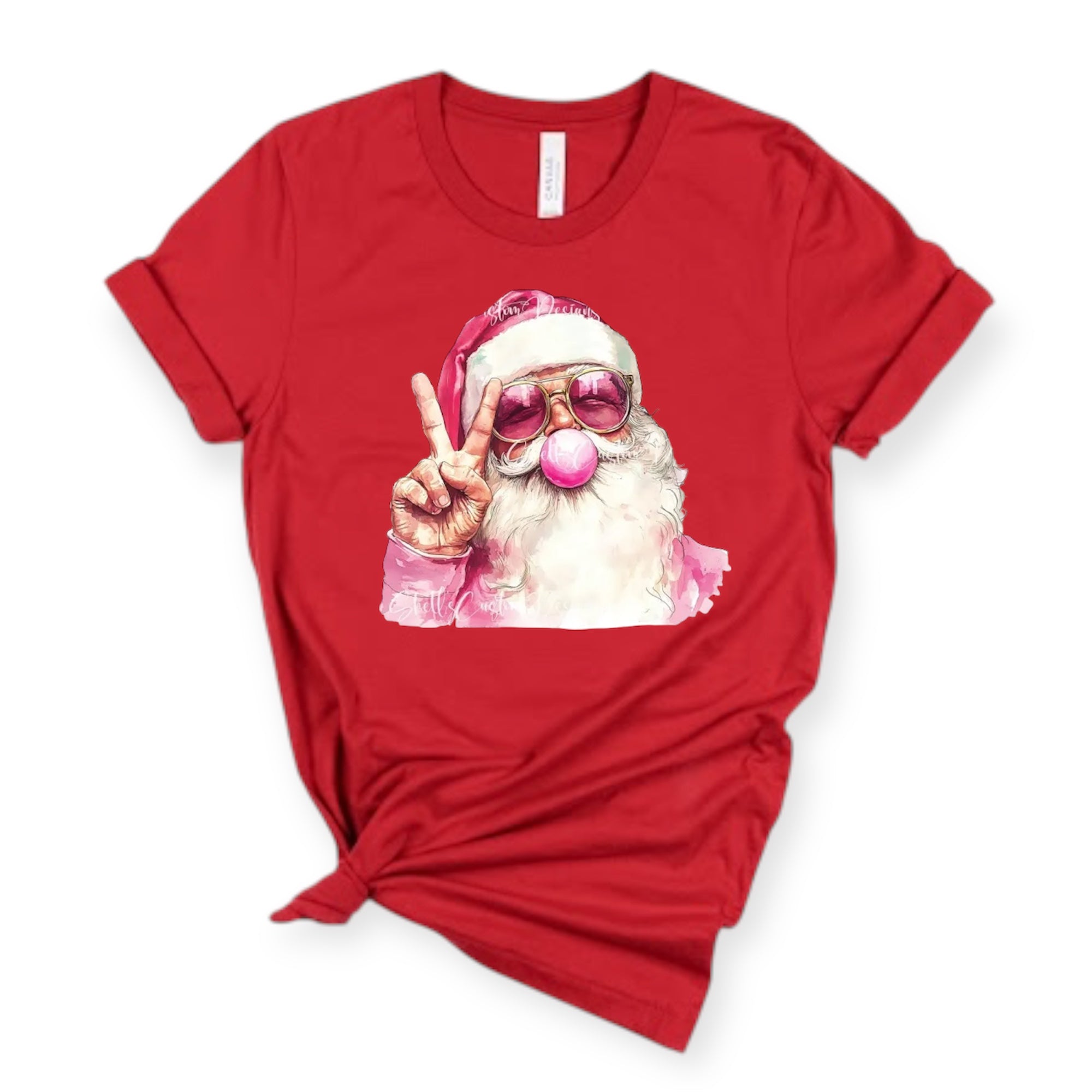 Santa Bubblegum Red