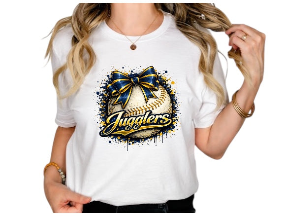 Jugglers Drip Bow Baseball