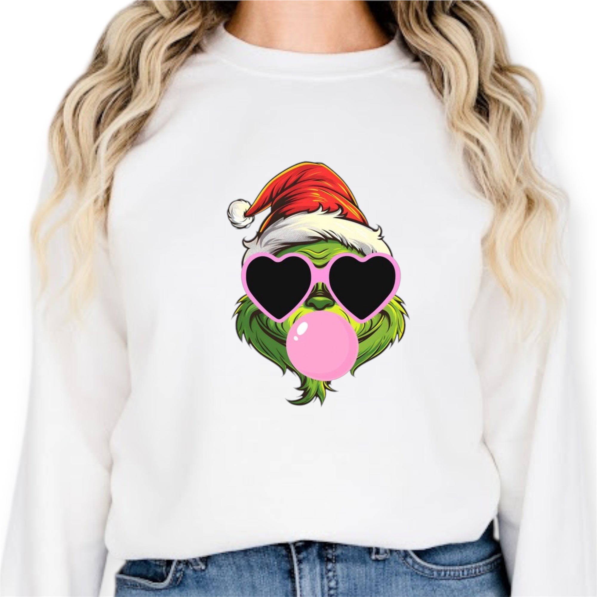 Grinch Bubblegum White