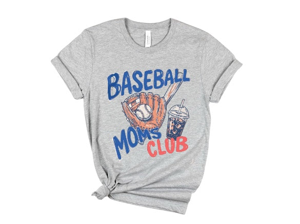 Baseball Mom Oversized Tee