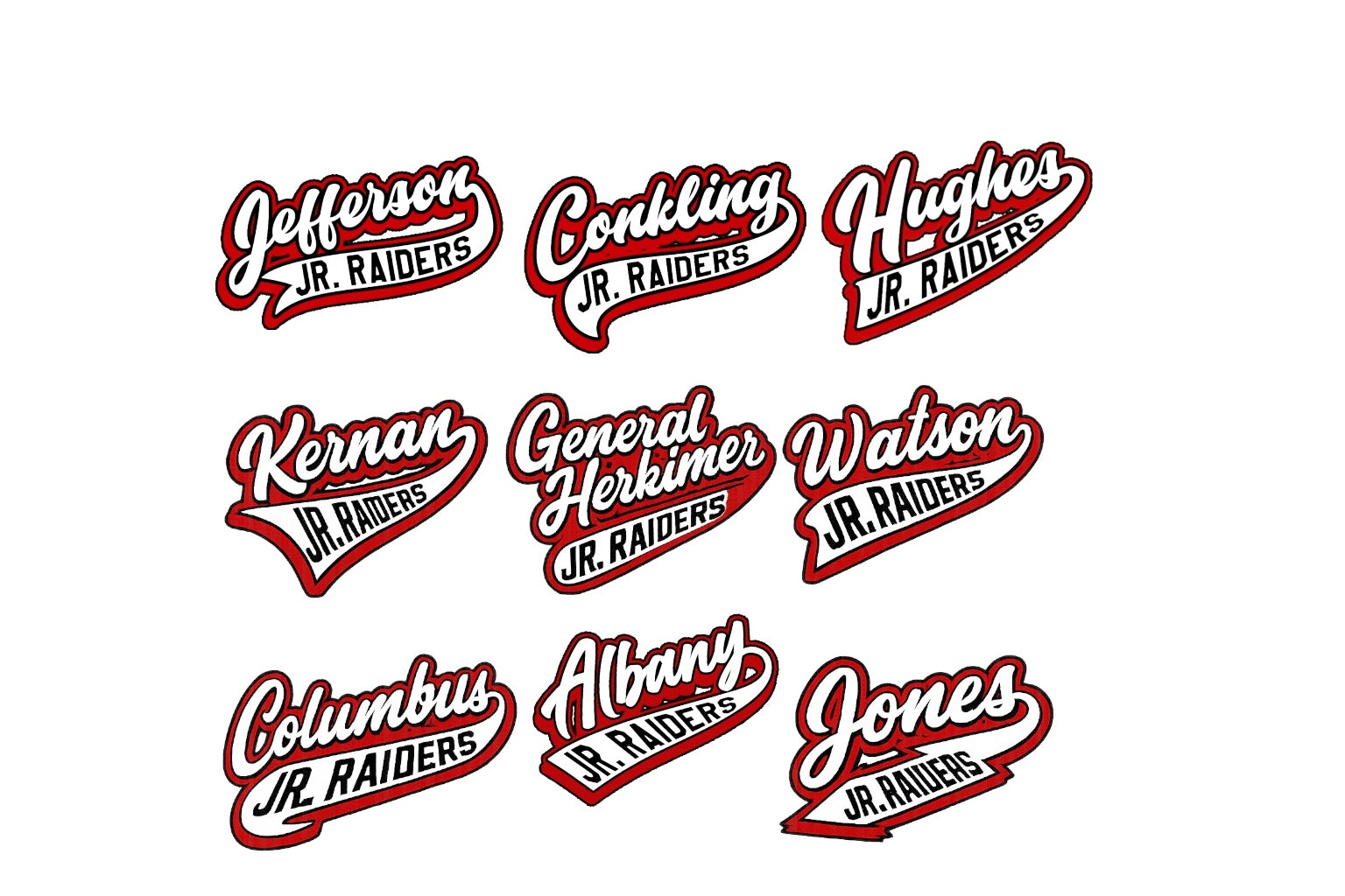 Junior Raiders Crew - all schools