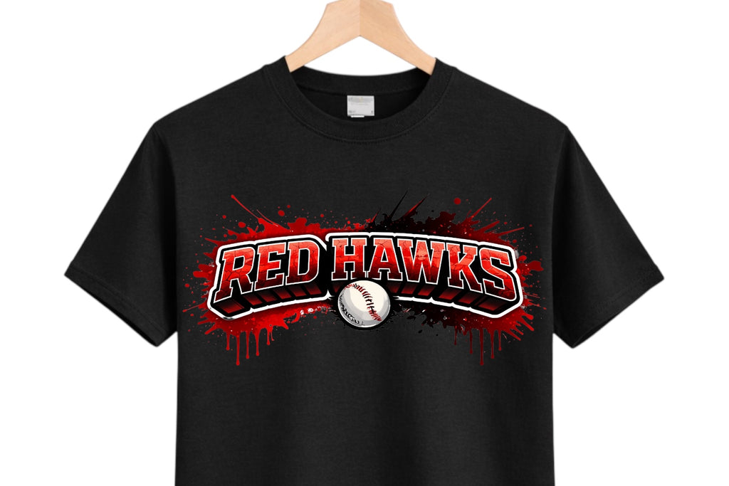 Red Hawks Graffiti Tshirt