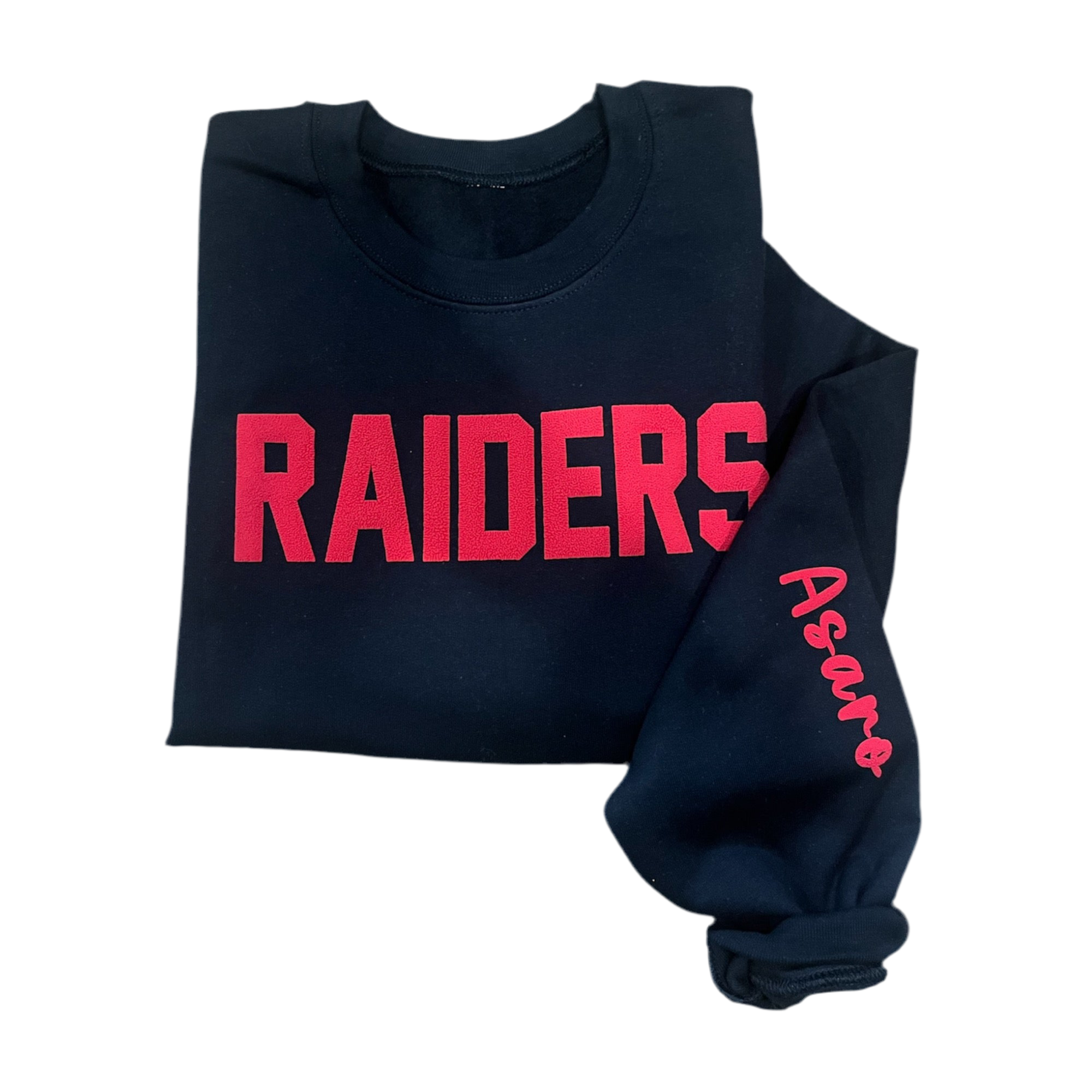 Raiders PUFF print