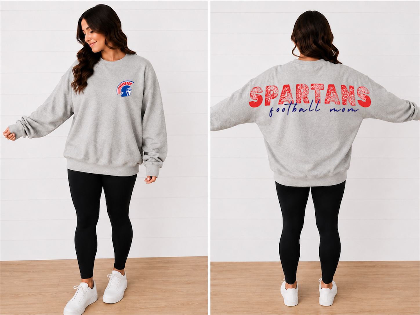 Big Back Football Mom