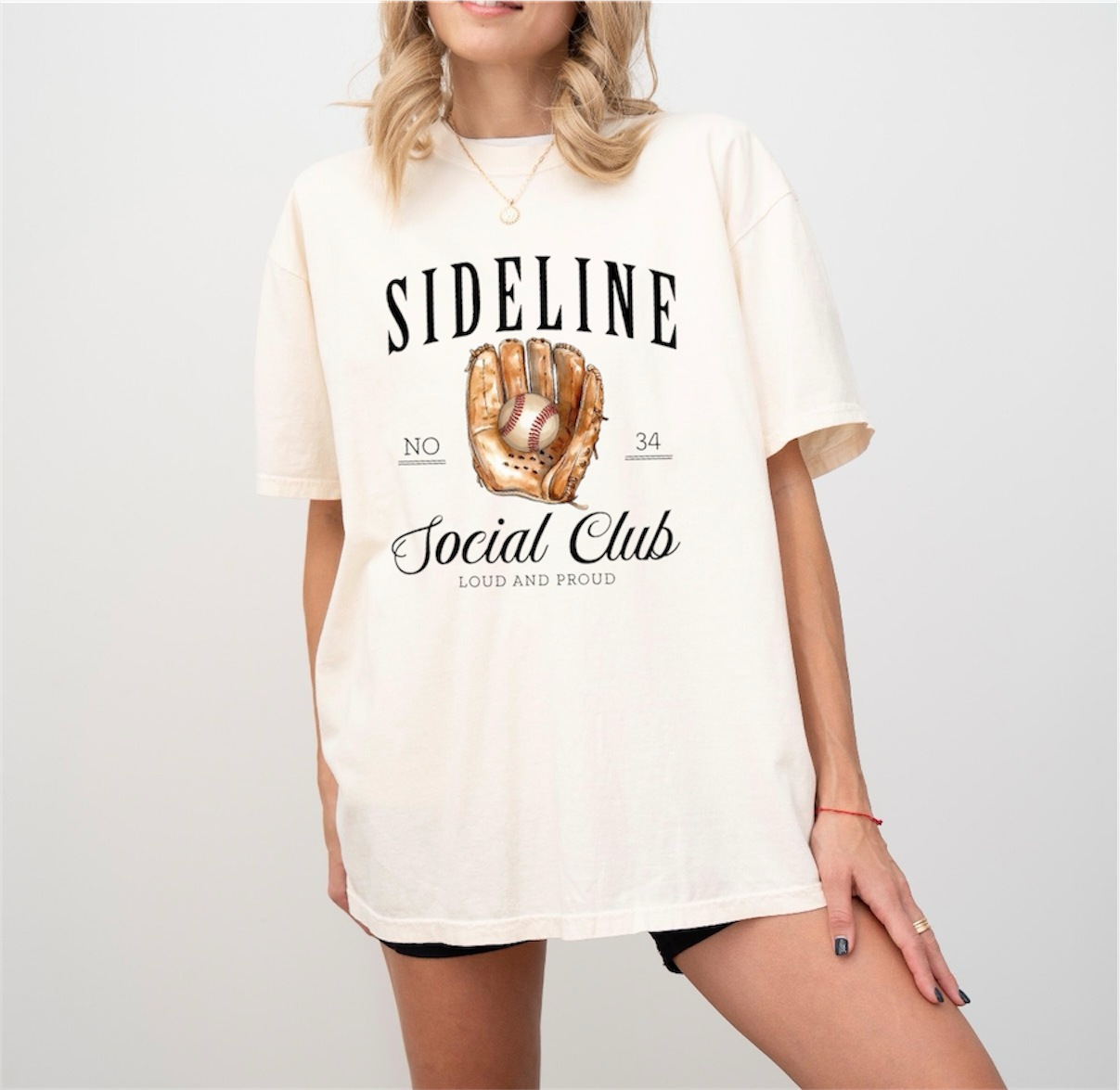 Sideline Club Oversized Tee