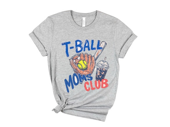 T-Ball Mom Oversized Tee