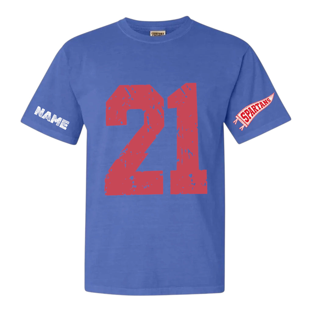 Varsity Numbers Tee