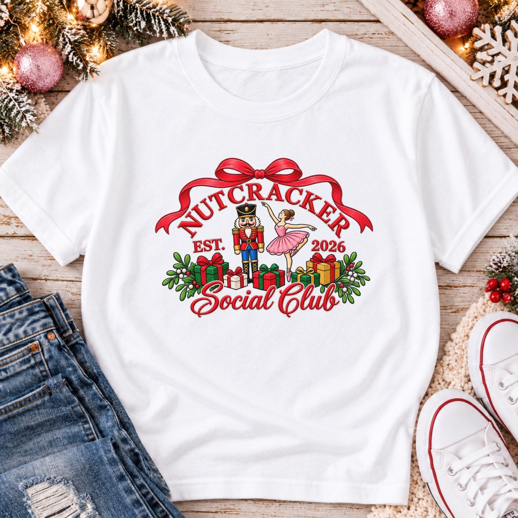 Nutcracker Social Club t-shirt in white