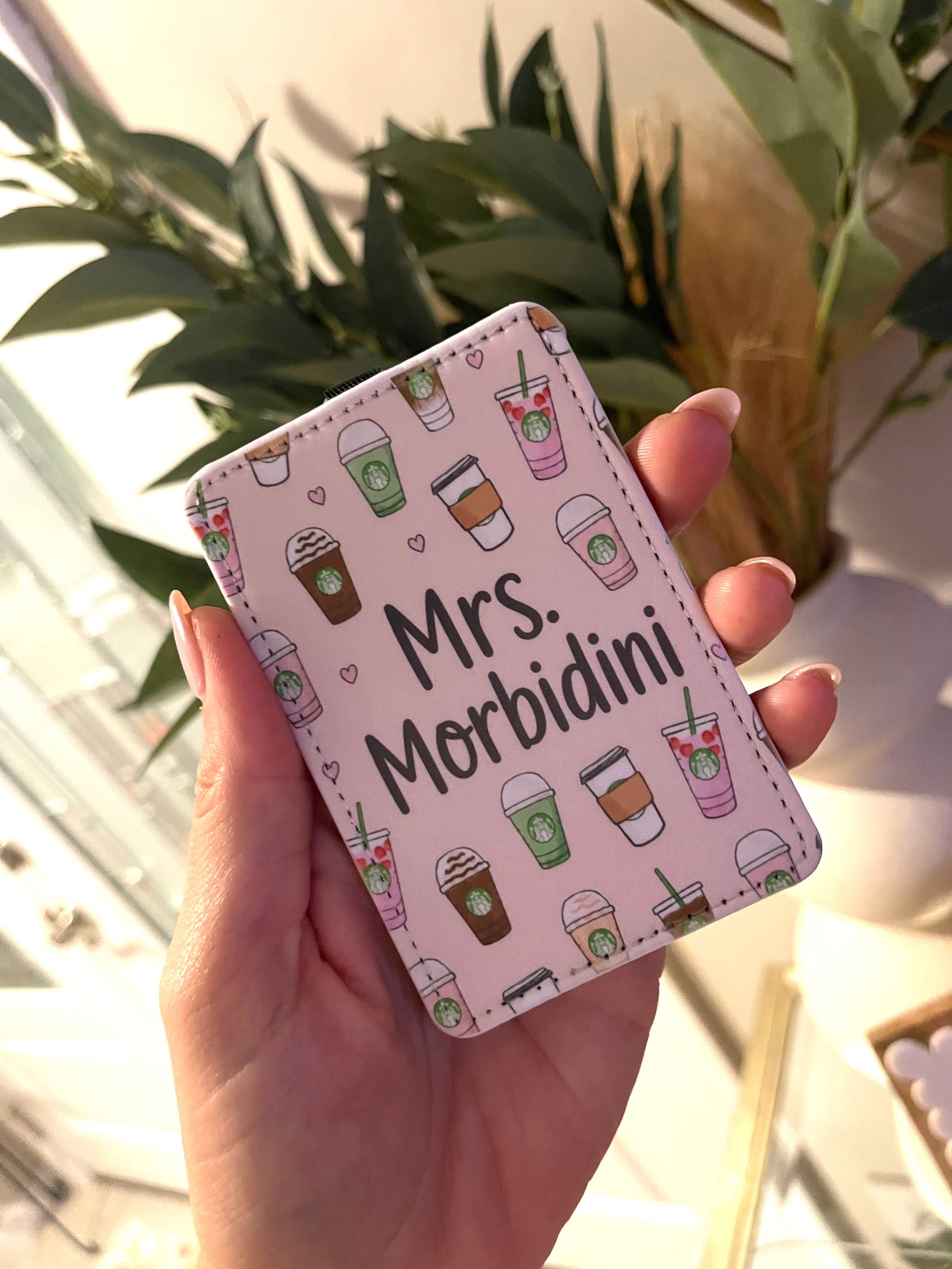 ID Badge Holder Coffee & Books