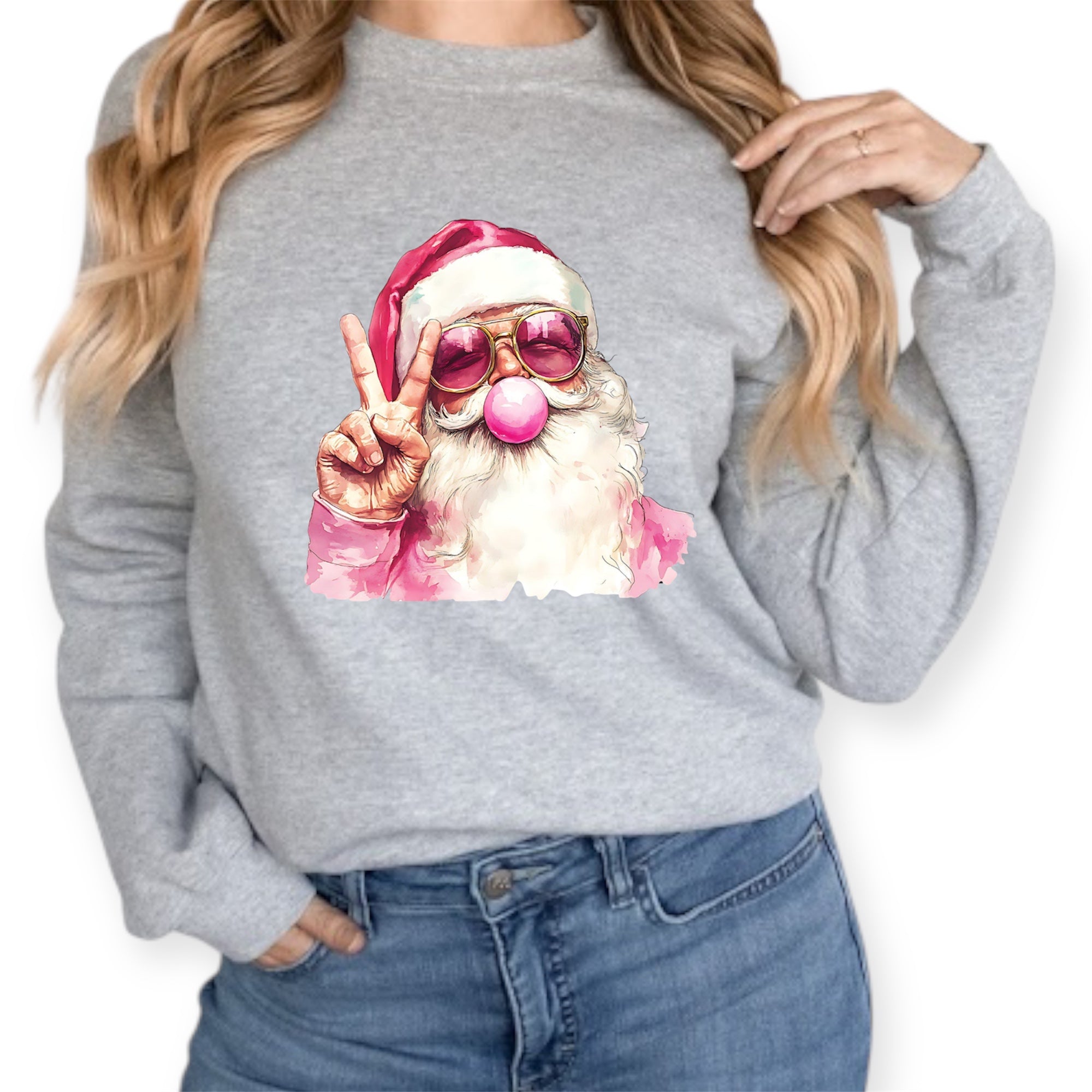 Santa Bubblegum Gray