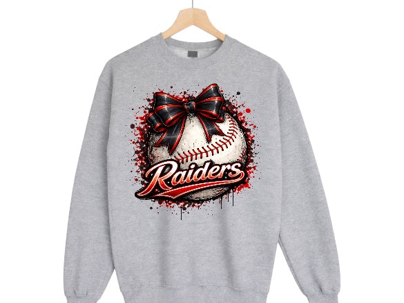 Raiders Drip Bow Baseball