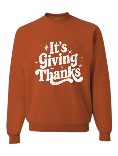 It’s Giving Thanks! (pumpkin)