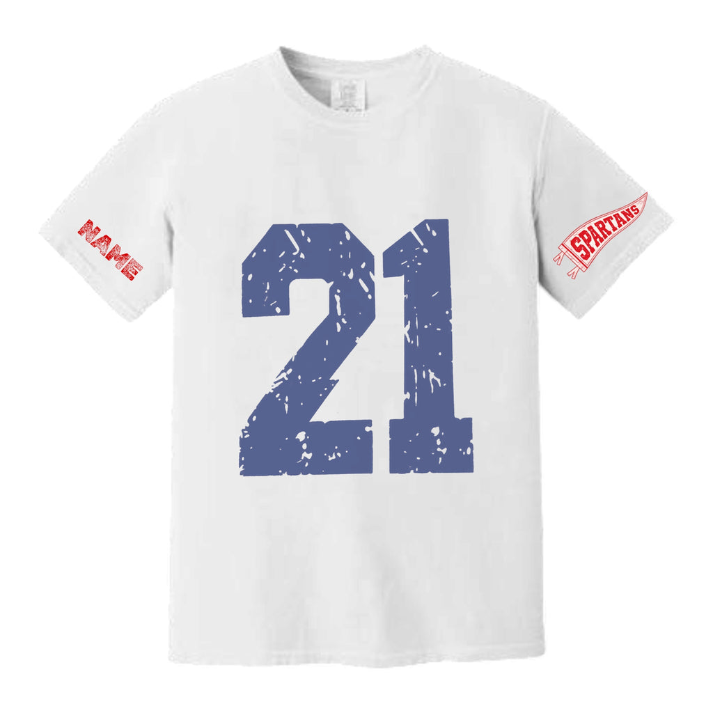 Varsity Numbers Tee