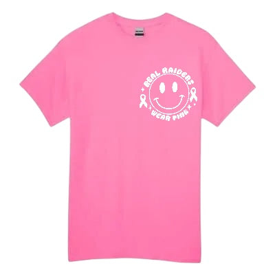 Real Raiders smiley pink