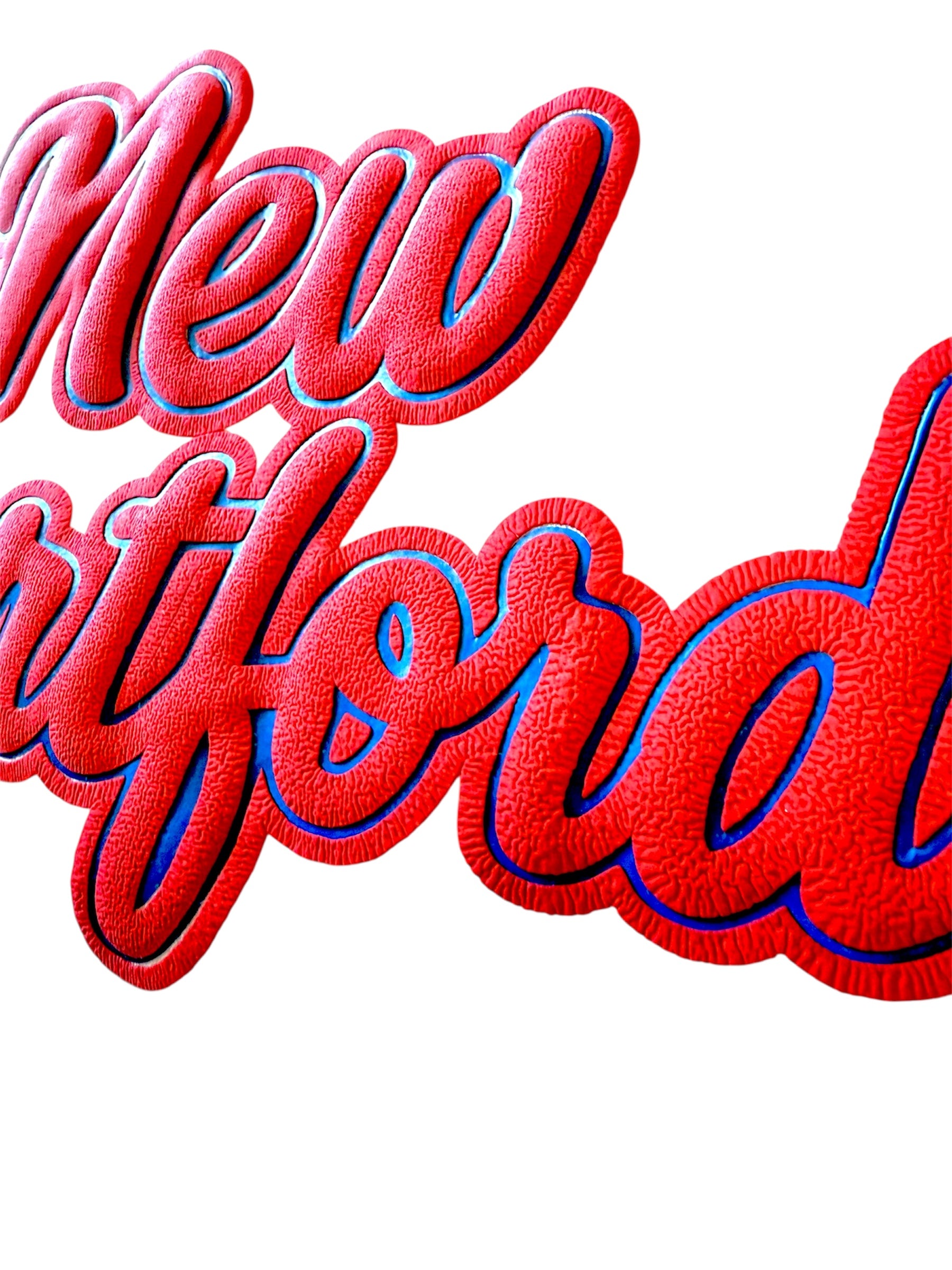 New Hartford Outline Puff RED