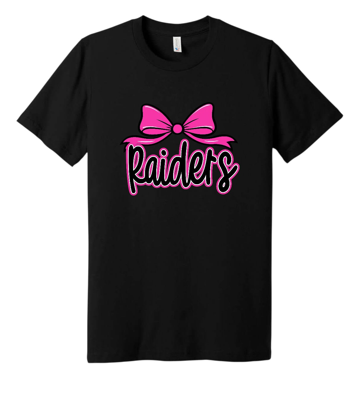 Raiders Pink Bow