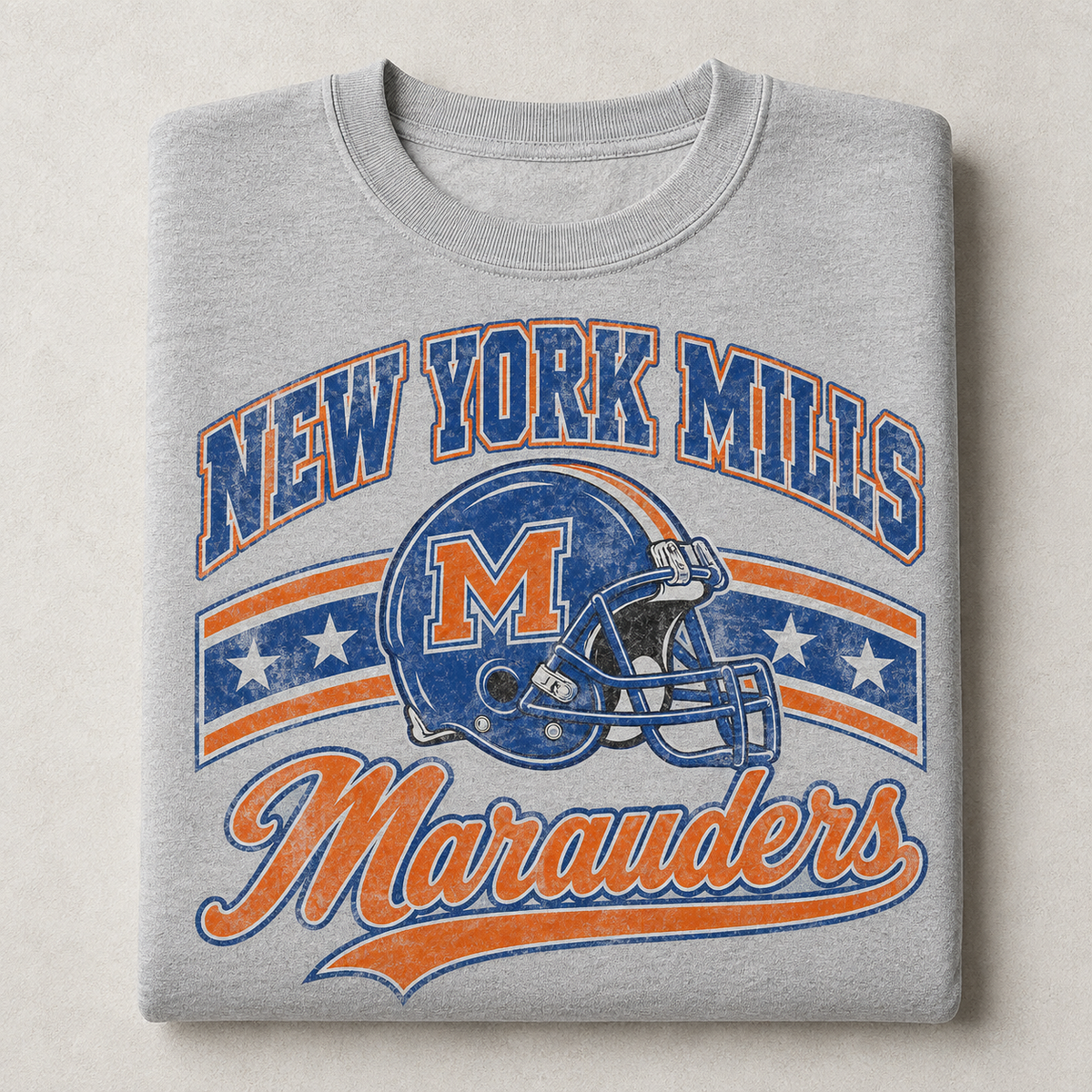 Vintage New York Mills Football