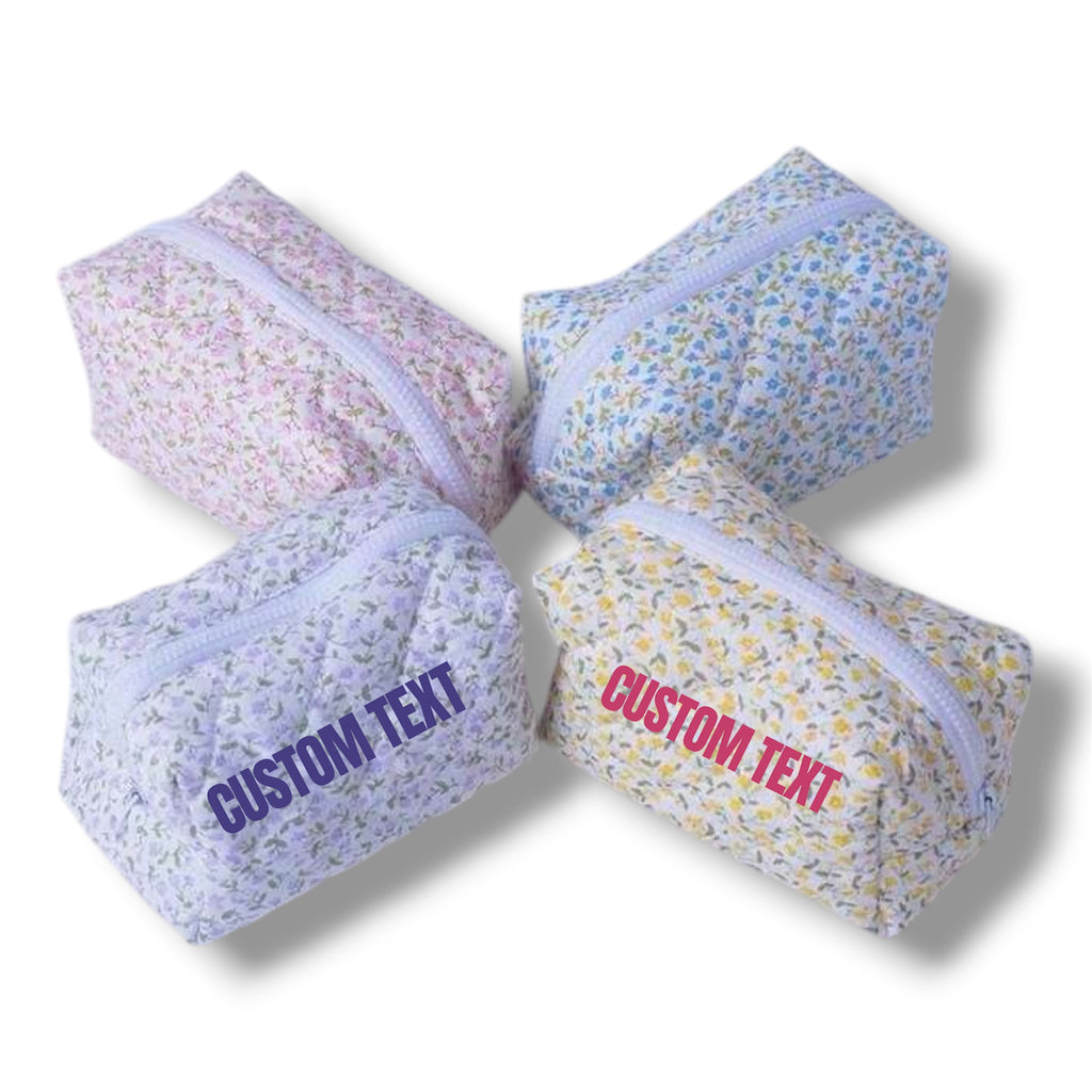 Personalized Floral Mini Bag