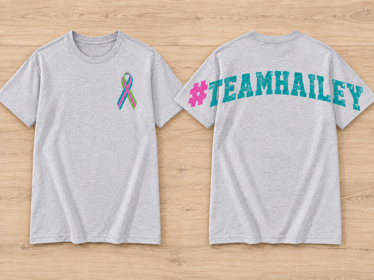 Big Back #TEAMHAILEY Tshirt
