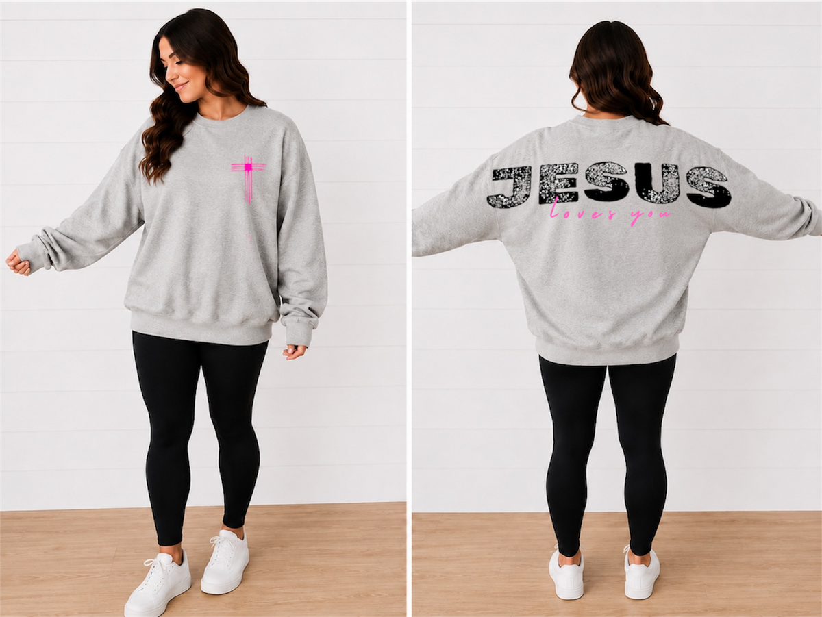 Big Back Jesus Loves you