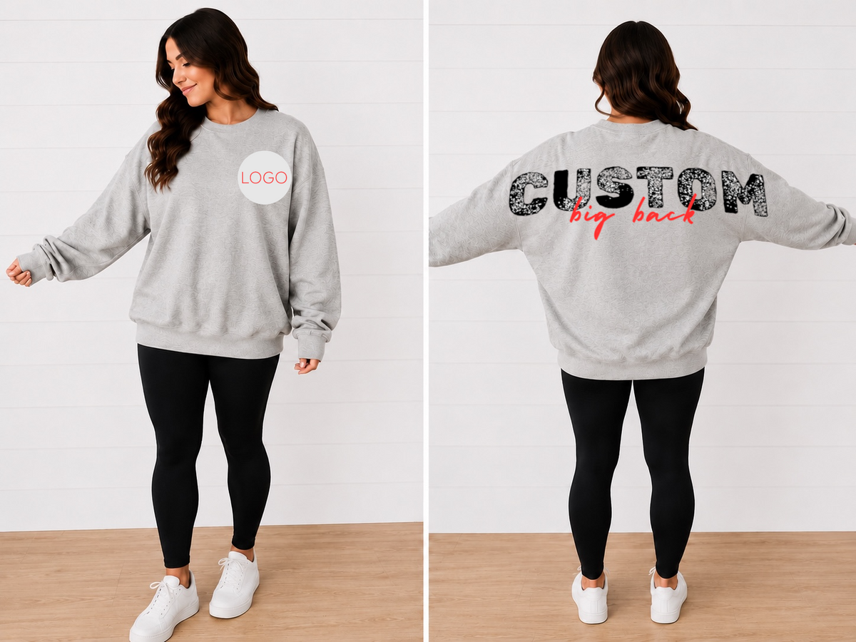 Custom Big Back Order Form