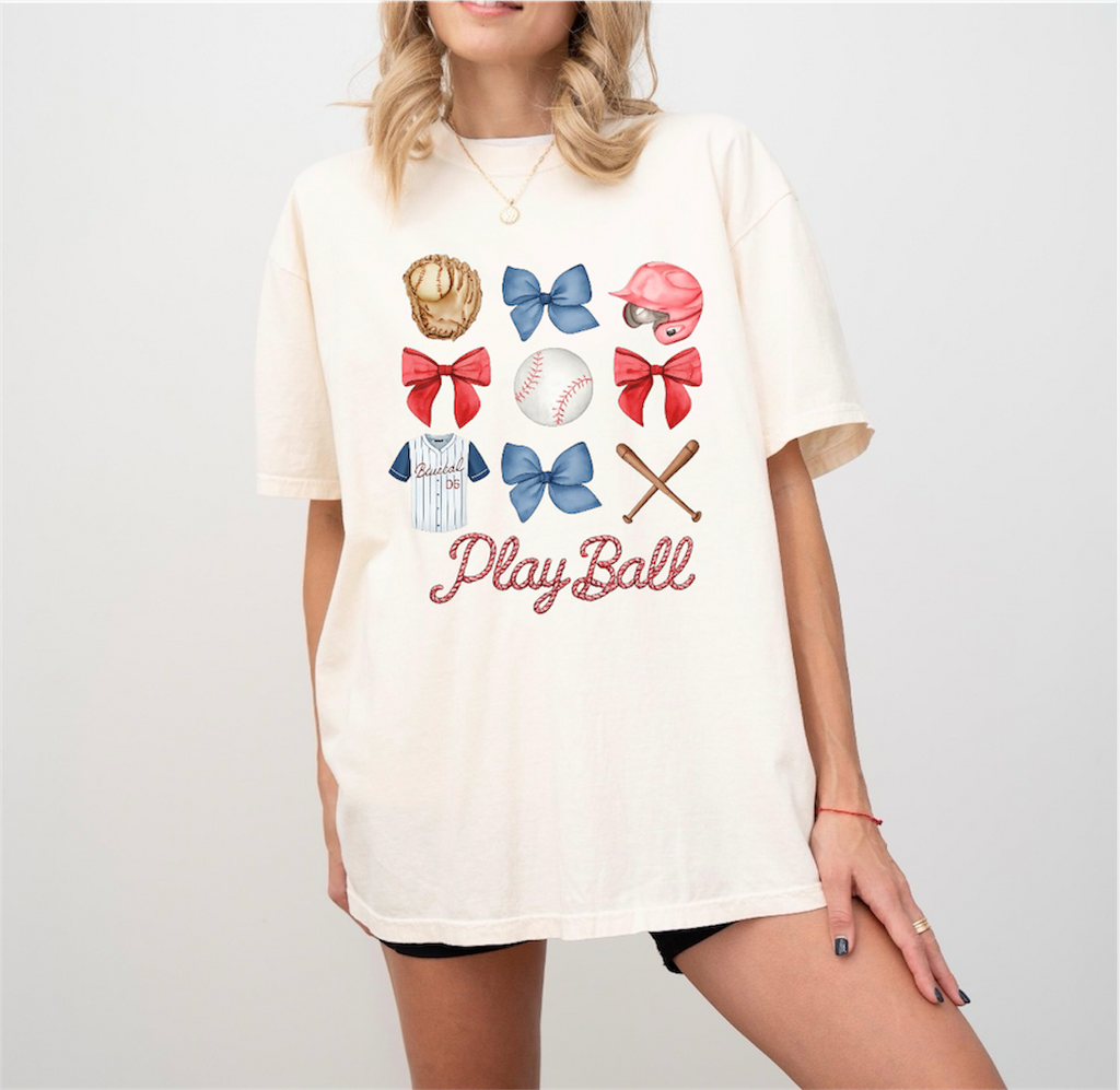 Play Ball Oversized Tee